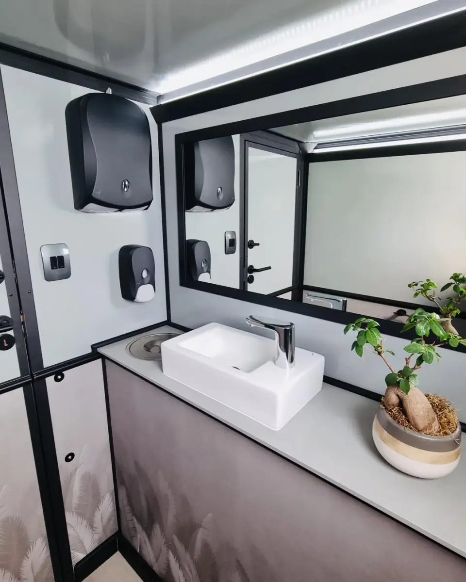 Restroom trailers